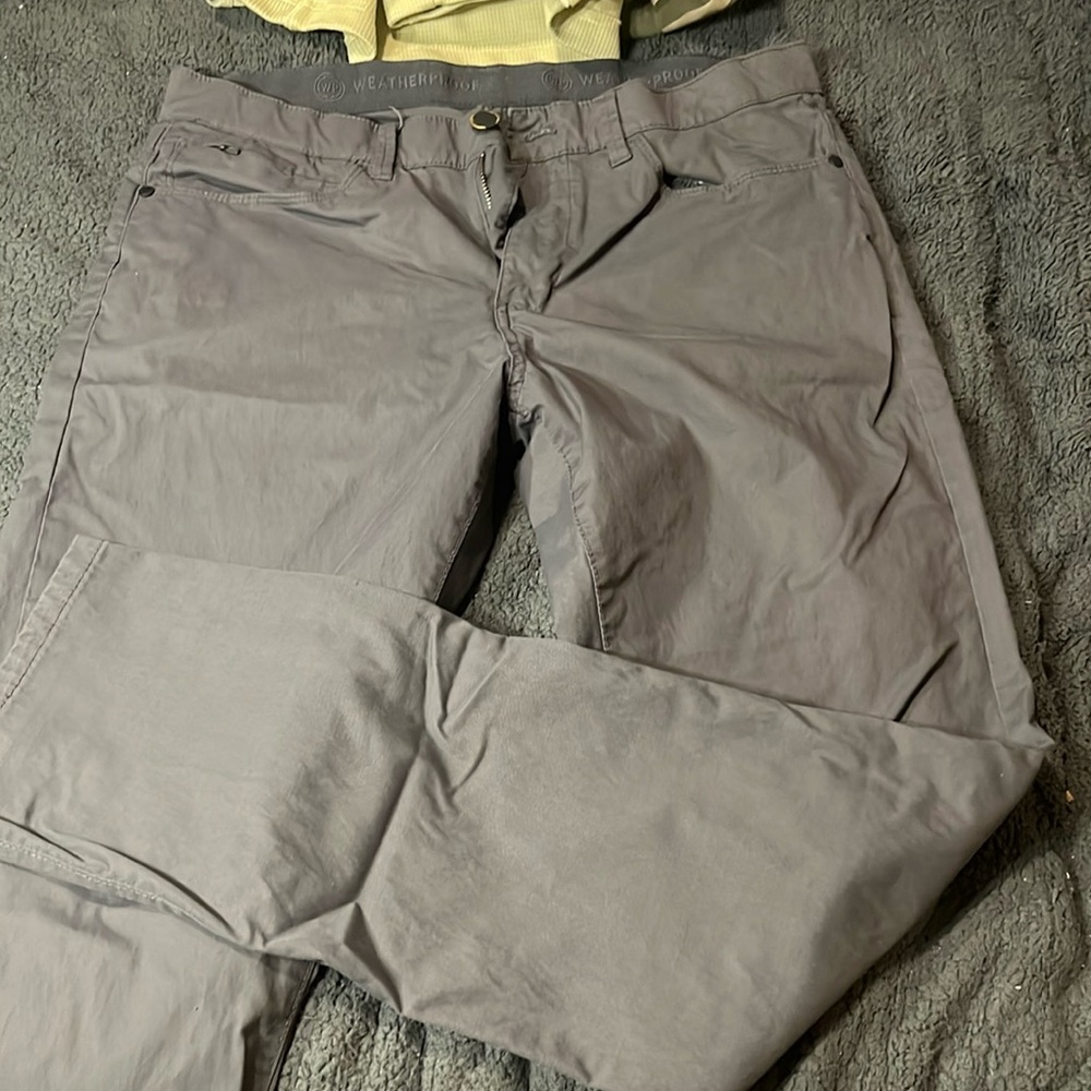 Weatherproof straight fit pant